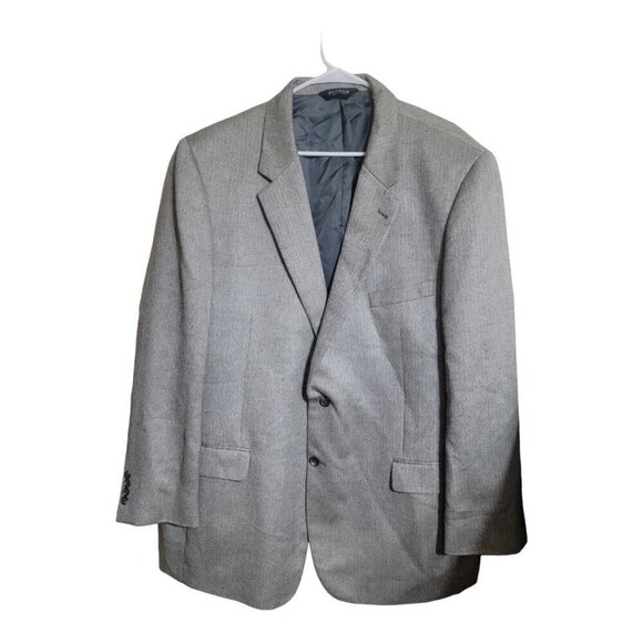 Jos A Bank Jacket Mens 50 L Signature Collection Gray Silk Camelhair Blazer - Picture 1 of 13